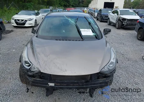 2014 Hyundai Elantra Limited z USA, uszkodzony, nr VIN 5NPDH4AE2EH538267